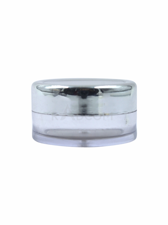 8GM San Cream Jar - With Silver Cap